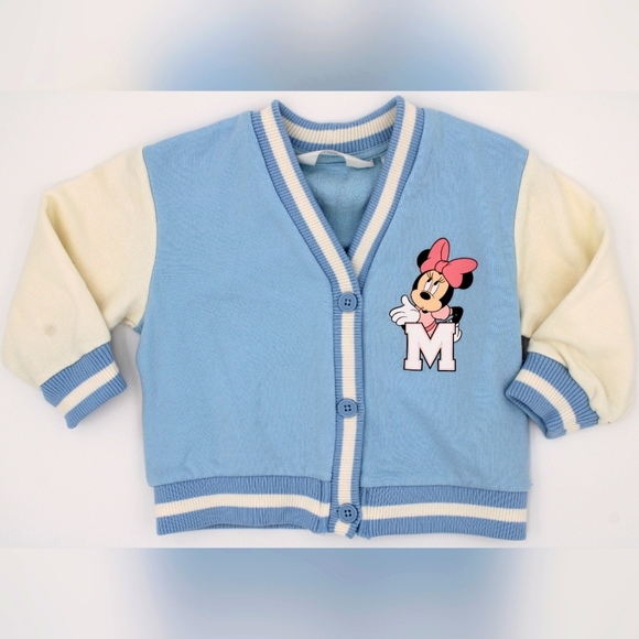 H&M Other - H&M Girls 2T Disney Minnie Mouse Cardigan